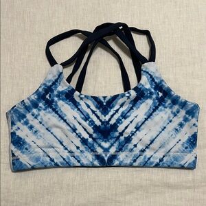 Born Primitive Navy Tie-Dye Sports Bra